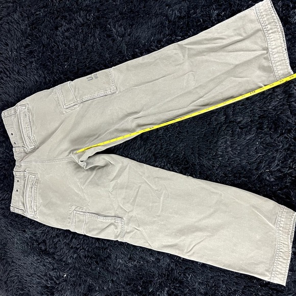 tan old navy cargo pants size 33x30 - Picture 2 of 4